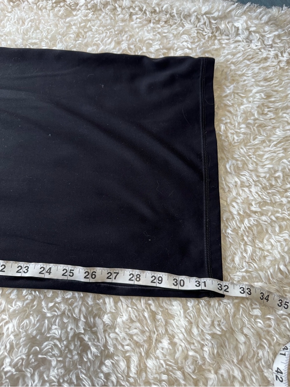 Aerie Offline Real Me High Rise Wide Leg Trouser Pockets Black Size Large - Picture 8 of 12
